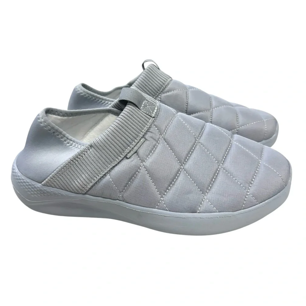 Quilted Slip-On Loafer for Men - White